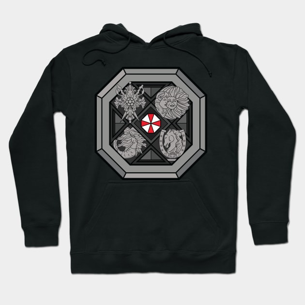 Residen Evil Village - The Four Lords Hoodie by DigitalCleo